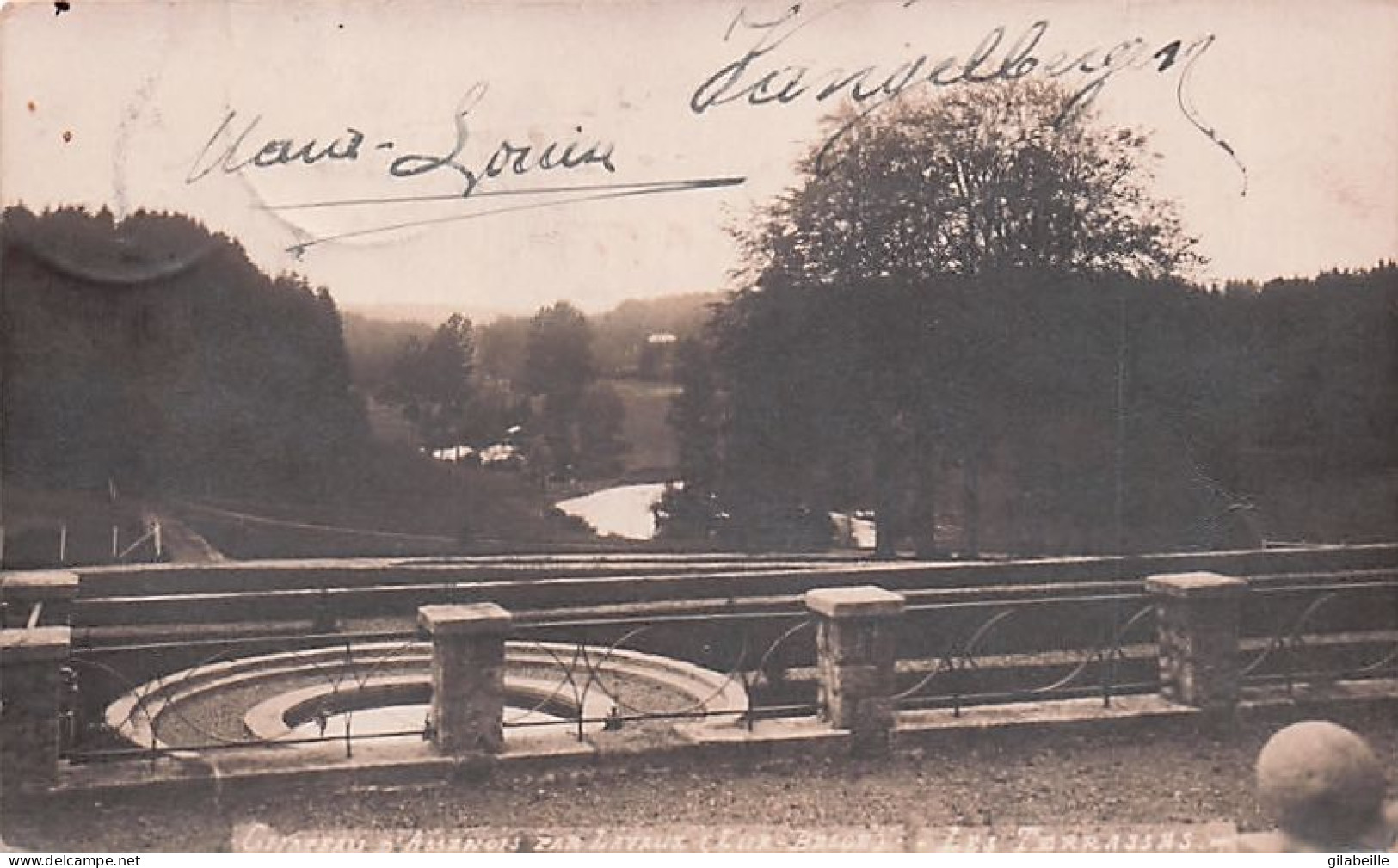 Rochefort - LAVAUX - Carte Photo - Vue Prise Du Chateau - 1924 - Rochefort