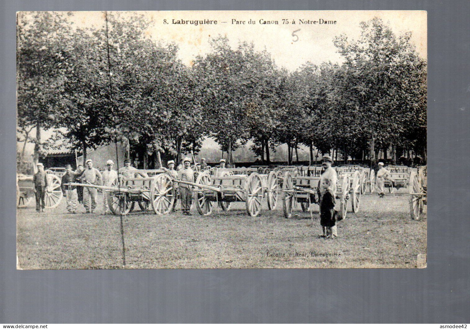 LABRUGUIERE PARC   DU  CANON 75  A NOTRE DAME - Labruguière