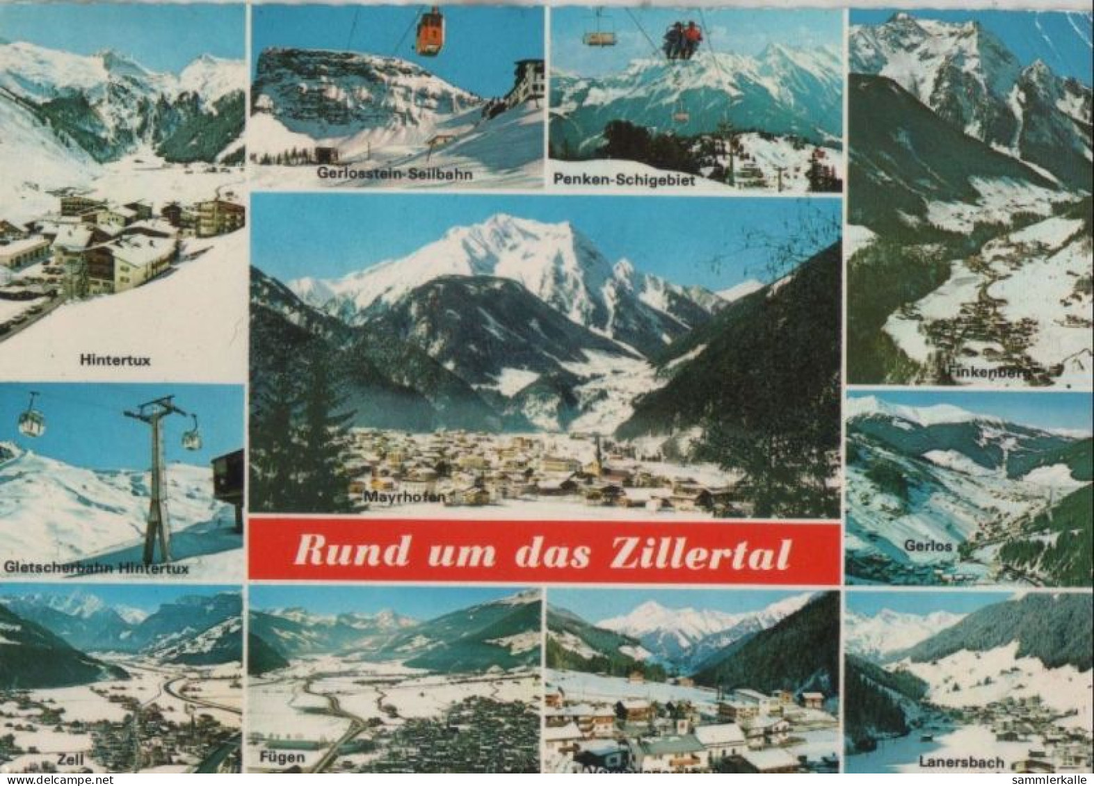 100295 - Österreich - Zillertal - U.a. Hintertux - 1979 - Zillertal