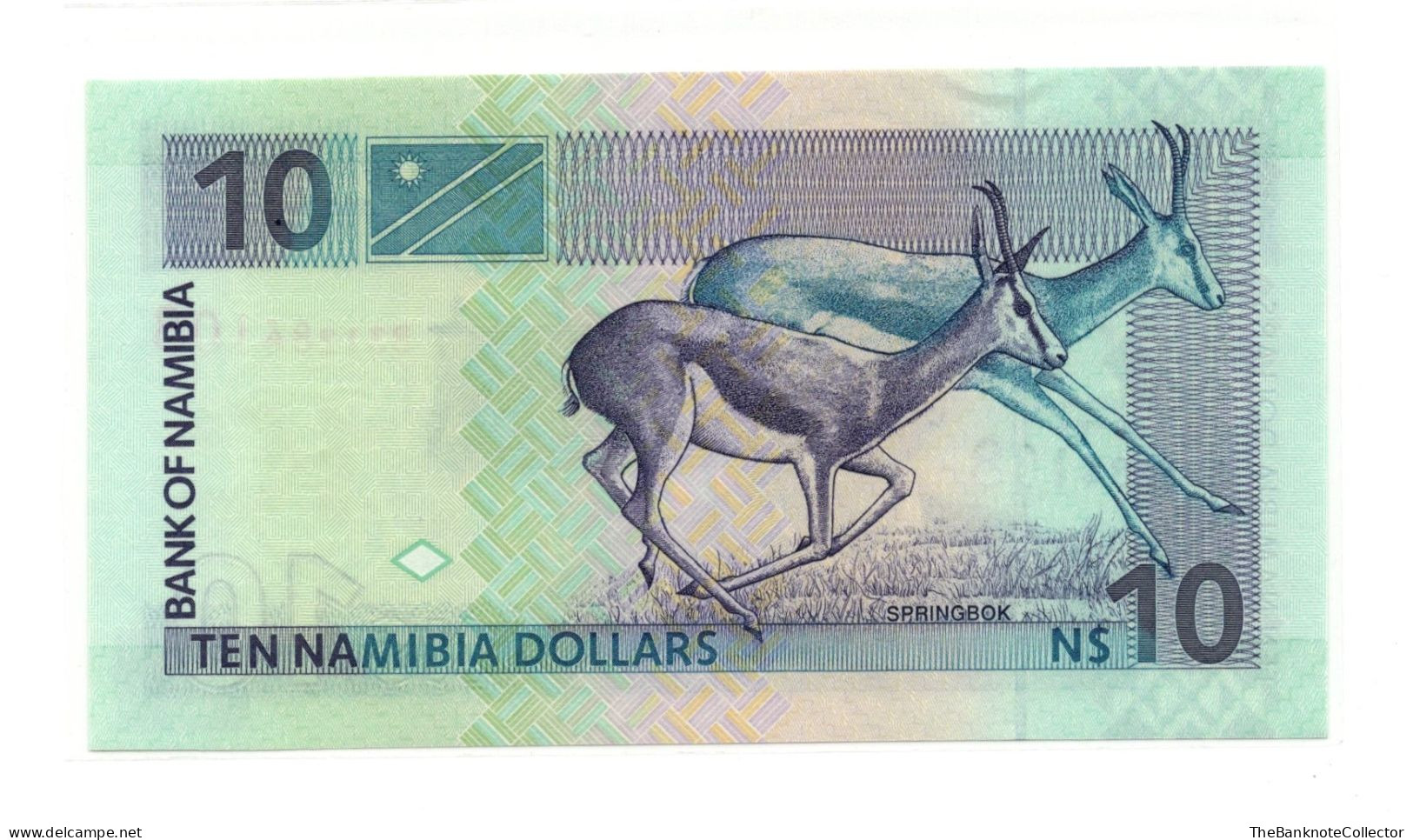 Namibia 10 Dollars ND 1996-2003 P-4 UNC - Namibia
