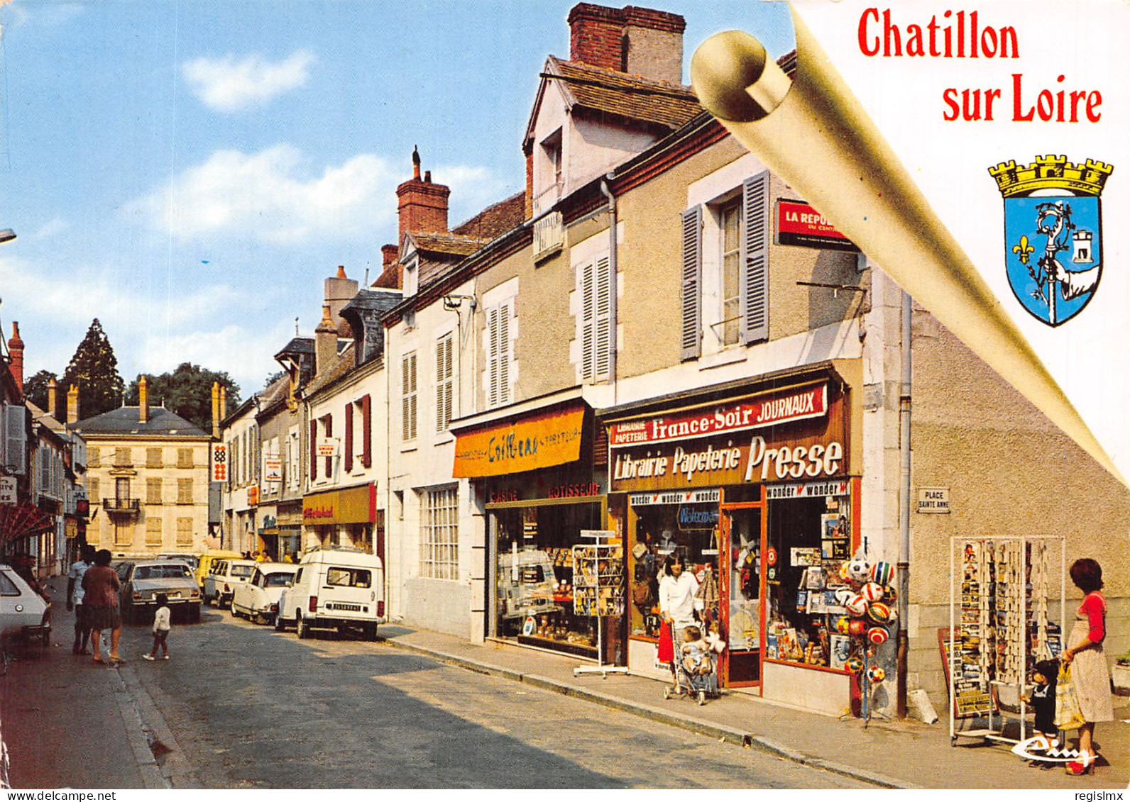 45-CHATILLON SUR LOIRE-N°T2185-D/0257 - Chatillon Sur Loire