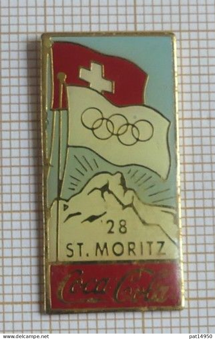 PAT14950 COCA COLA  JO ST MORITZ 28 1928  En Version EPOXY PREMIER CHINA - Coca-Cola