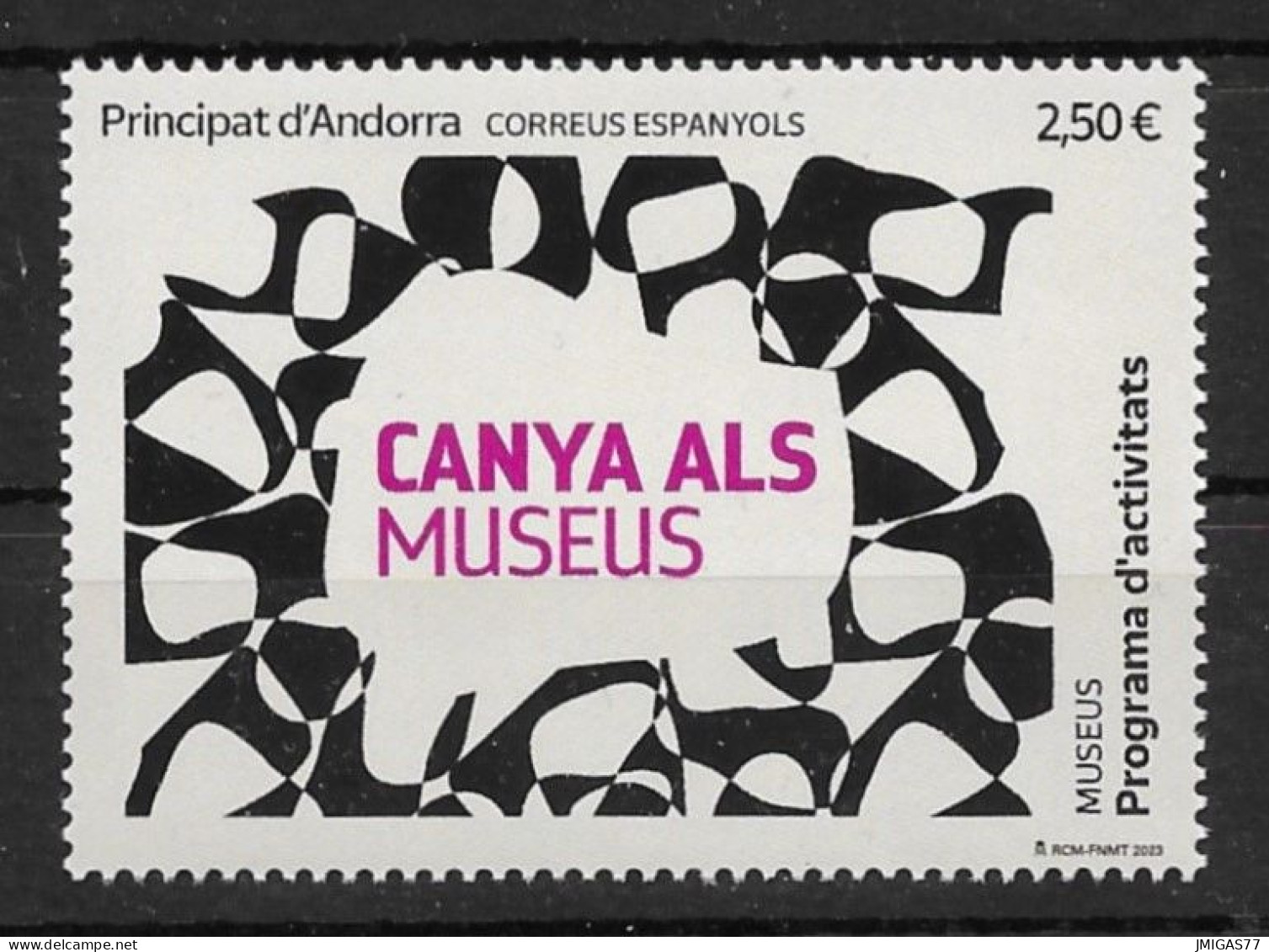 ANDORRE ESPAGNOL   Canya Als Museus Neuf ** MNH  FACIALE - 30% !! - Neufs