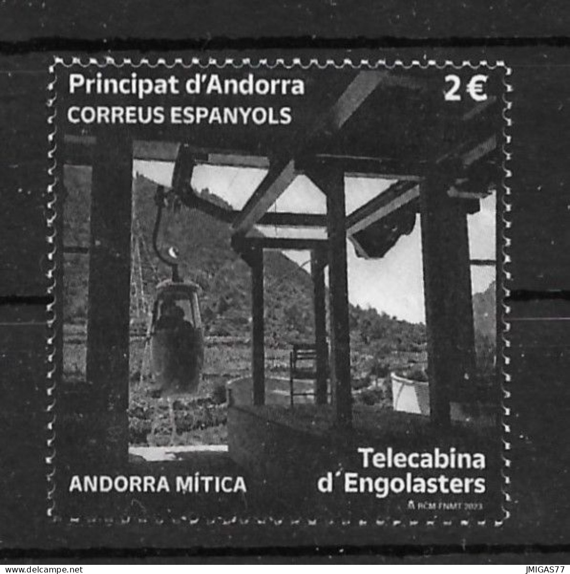 ANDORRE ESPAGNOL   Telecabina D'Engolasters  Neuf ** MNH  FACIALE - 30% !! - Neufs