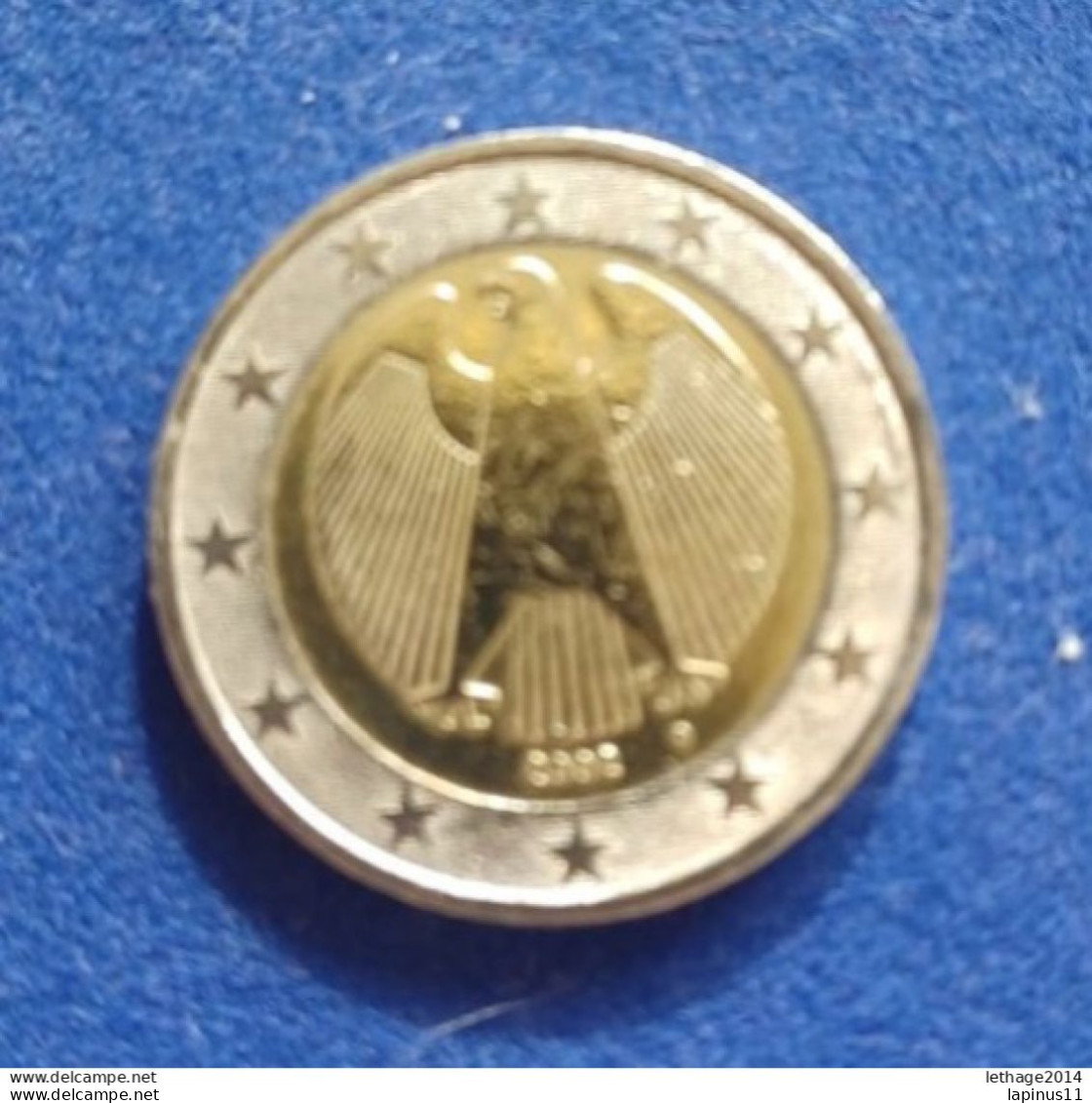 COIN GERMANY 2 EURO 2002 AQUILA ISSUE 1 ZECCA D ISSUED 231.300.000 - Germania