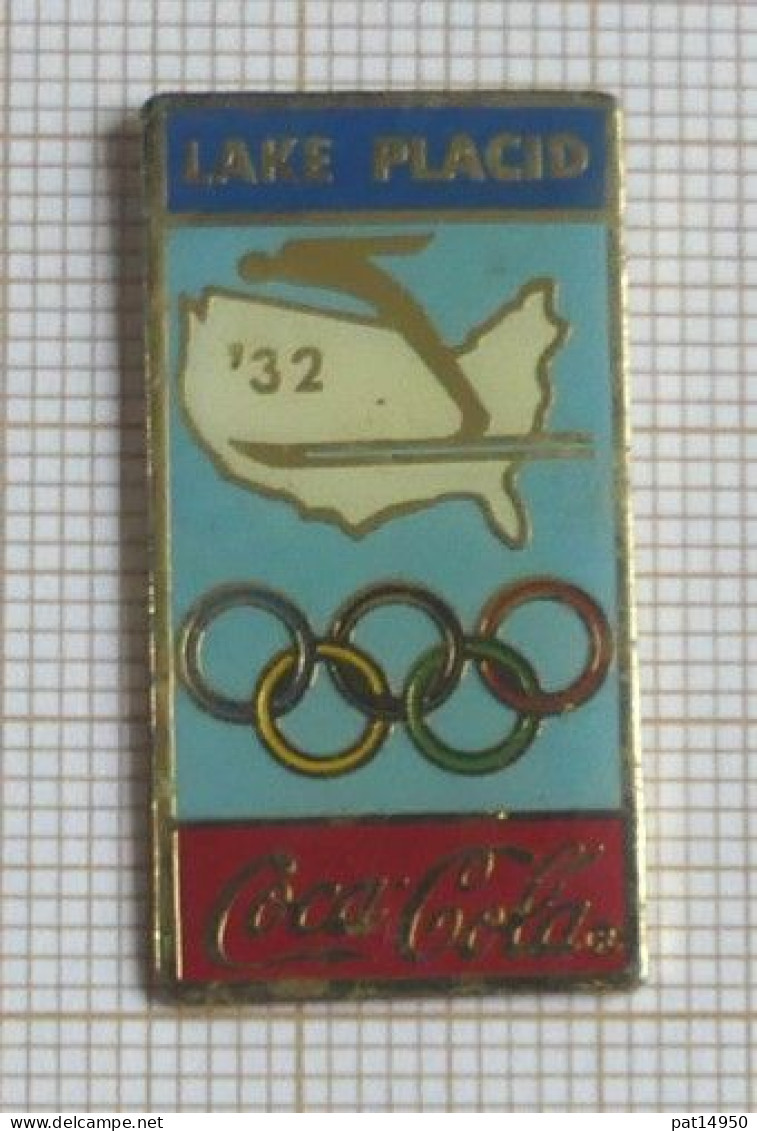 PAT14950 COCA COLA  JO LAKE PACID 32 1932 En Version EPOXY PREMIER CHINA - Coca-Cola