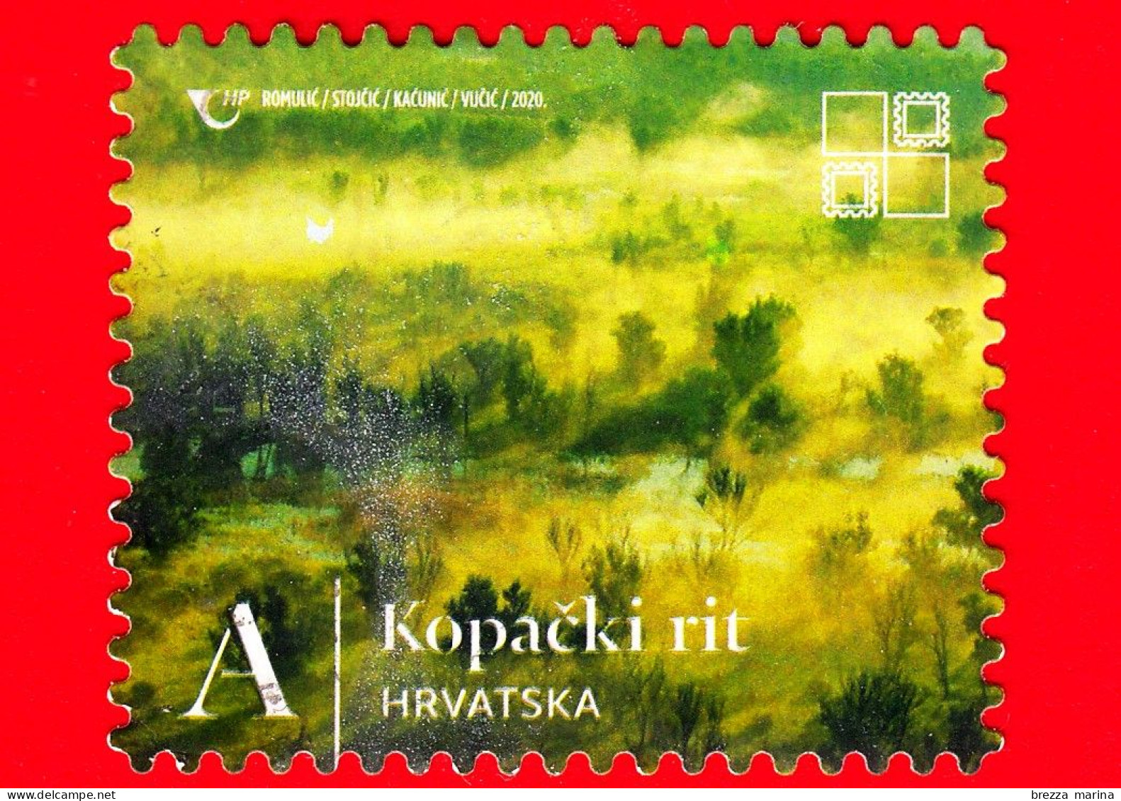 CROAZIA - HRVATSKA - Usato - 2020 - Bellezza Naturale - Parco Naturale Kopacki Rit - A - Croacia