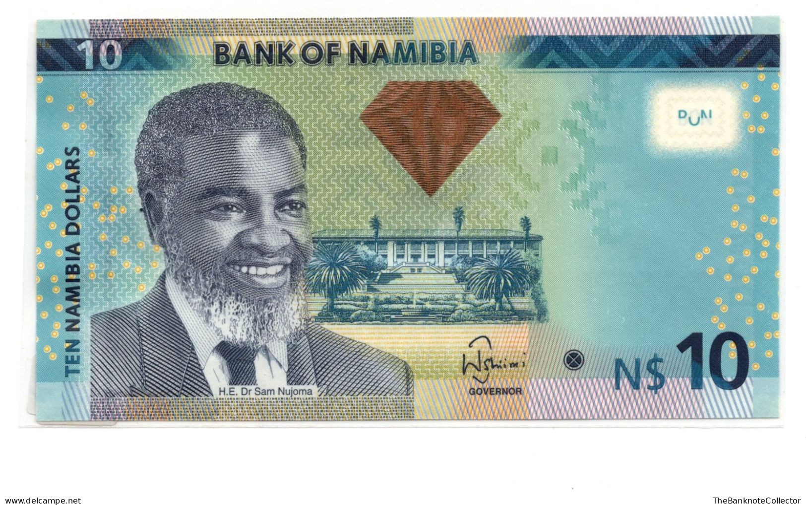 Namibia 10 Dollars 2013 P-16 UNC - Namibia