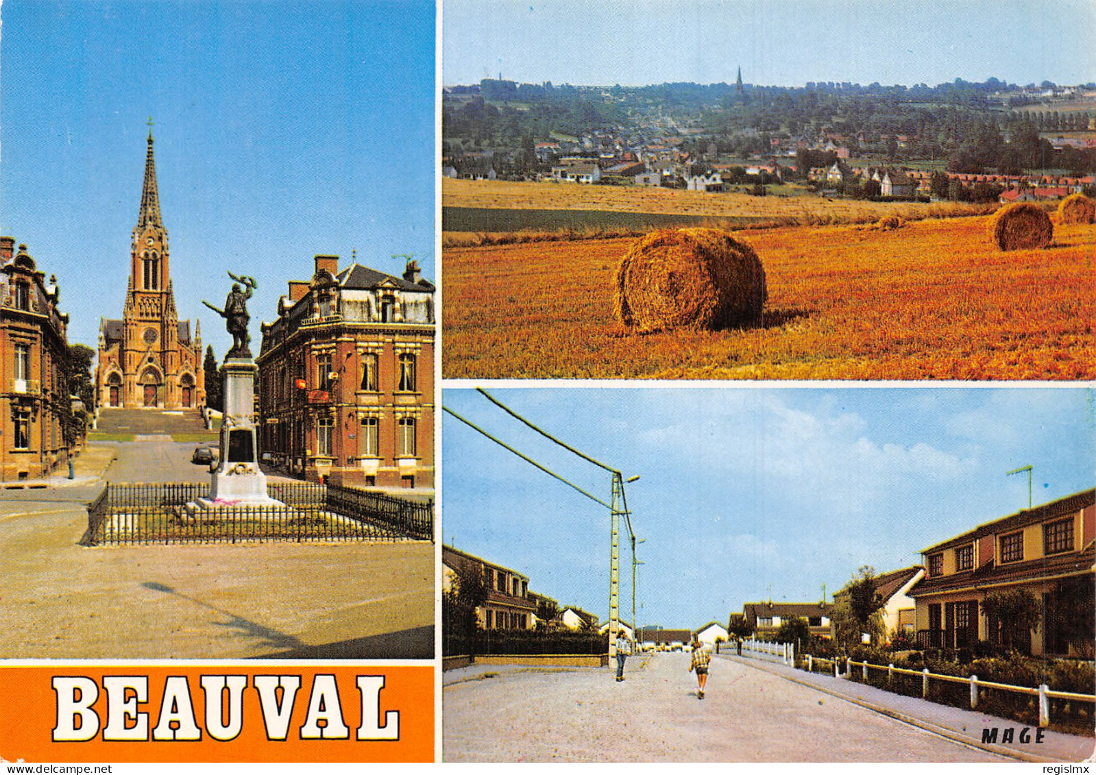 80-BEAUVAL-N°T2189-D/0191 - Beauval