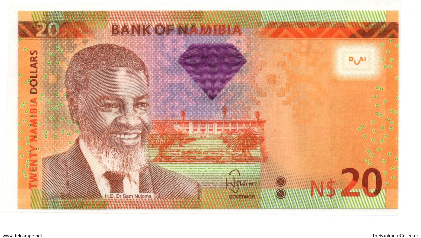 Namibia 20 Dollars 2013 P-17 UNC - Namibia