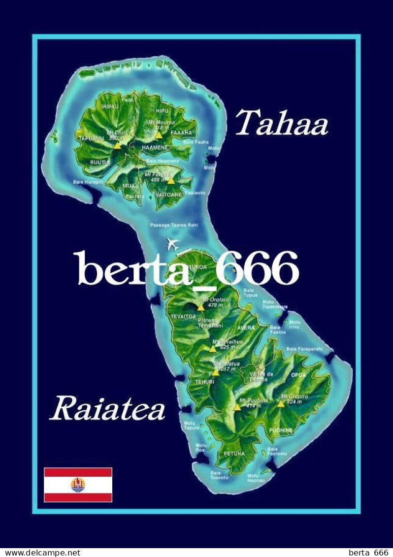 French Polynesia Tahaa Raiatea New Postcard - Polynésie Française