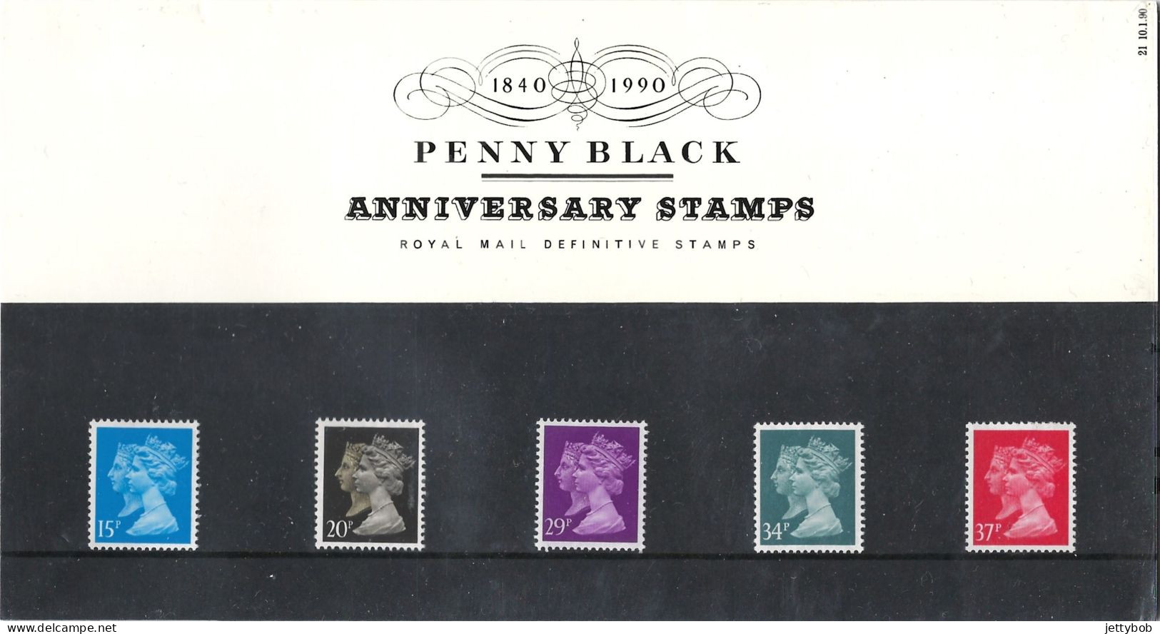 GB 1990 Penny Black Anniversary Presentation Pack - Presentation Packs