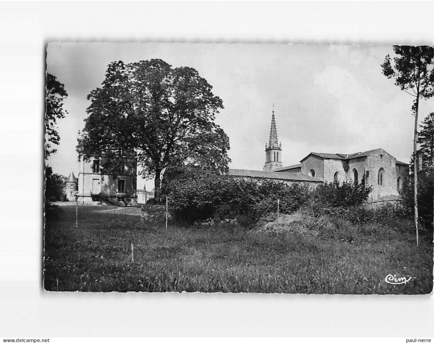 L'ABSIE : L'Eglise Et Les Cloîtres De L'ancienne Abbaye De L'Absie - état - L'Absie