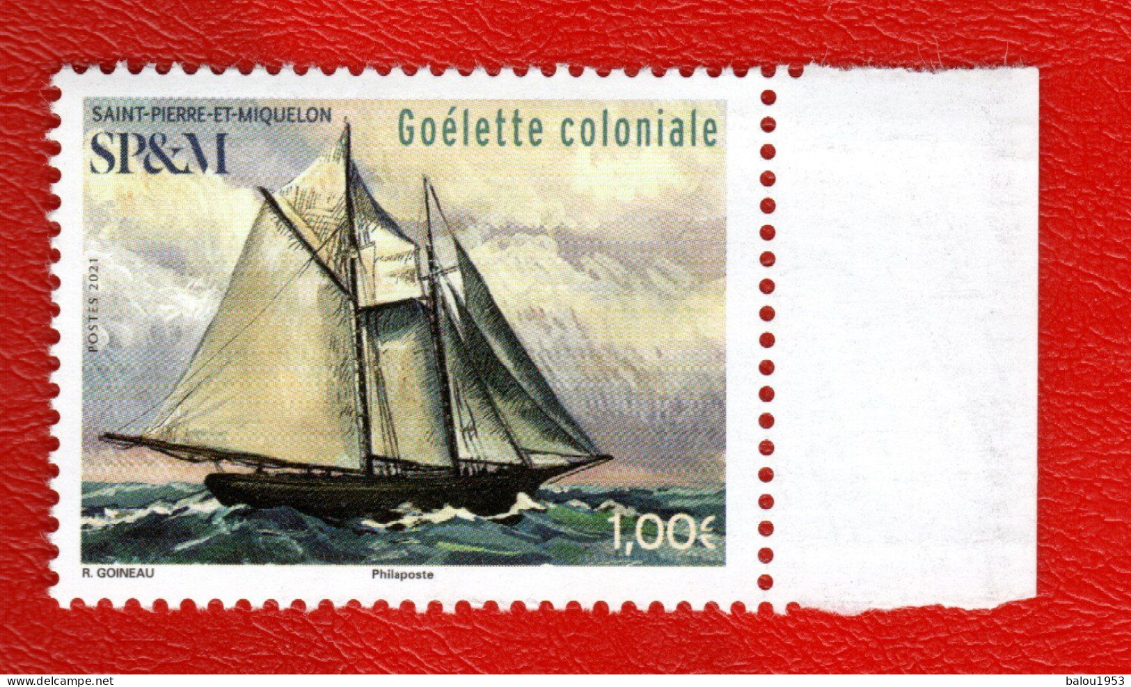 Saint-Pierre-et-Miquelon. Poste 2021. N° 1259.  Neuf. Vendu à La Facial. - Unused Stamps