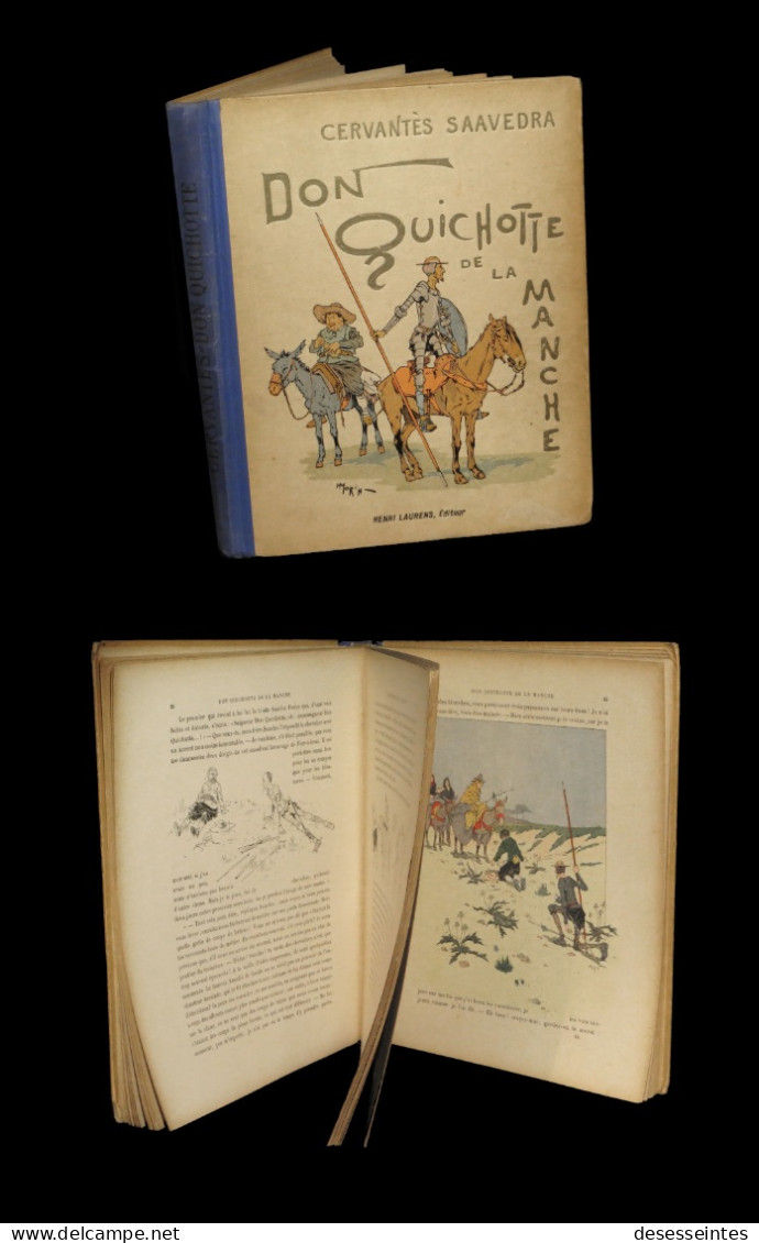 CERVANTES / MORIN (Henry, Ill. De) - Don Quichotte De La Manche. - 1901-1940