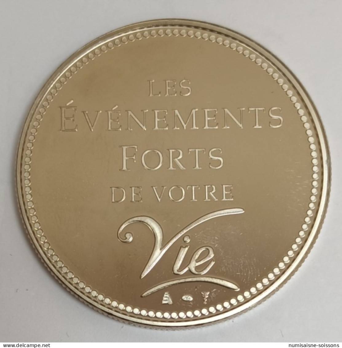 MÉDAILLE - 'LES EVENEMENTS FORTS DE VOTRE VIE' - PRESIDENT BARACK OBAMA - 2009 - BE - Autres & Non Classés