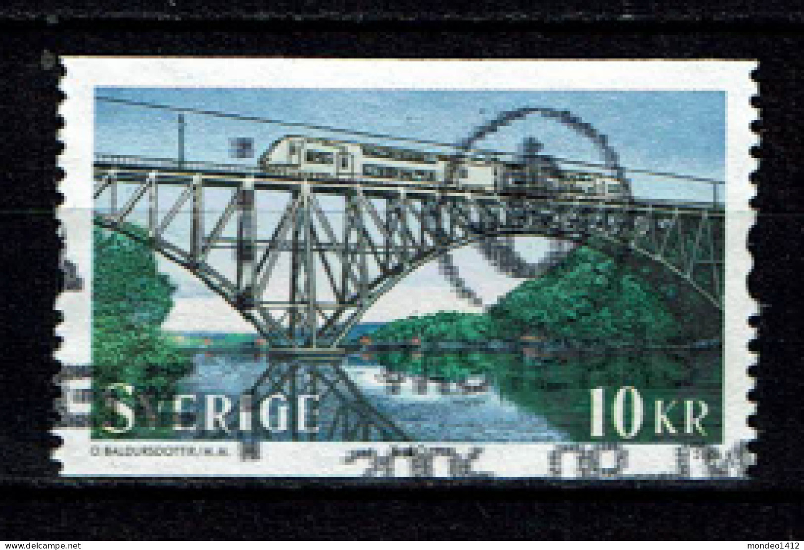 Sweden 2006 - Transport, Train On Bridge - Used - Used Stamps