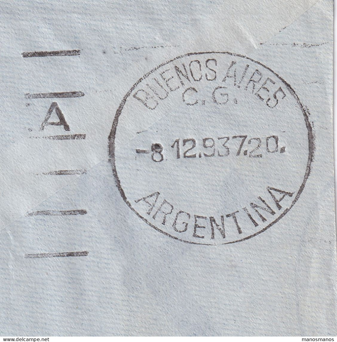 958/40 -- PAR AVION - Enveloppe TP Poortman Et 464 (Joséphine-Charlotte) 1937 Vers BUENOS AIRES Argentine - TARIF 18F75 - Lettres & Documents