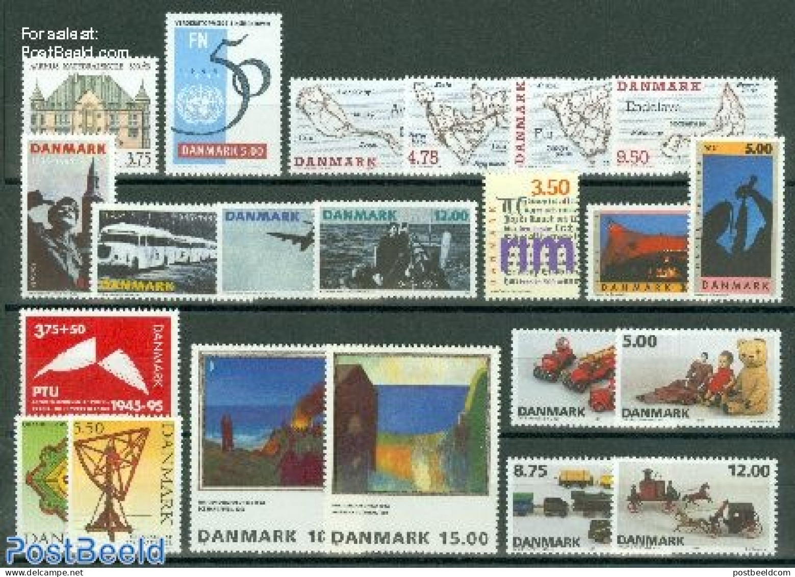 Denmark 1995 Yearset 1995 (22v), Mint NH, Various - Yearsets (by Country) - Ongebruikt