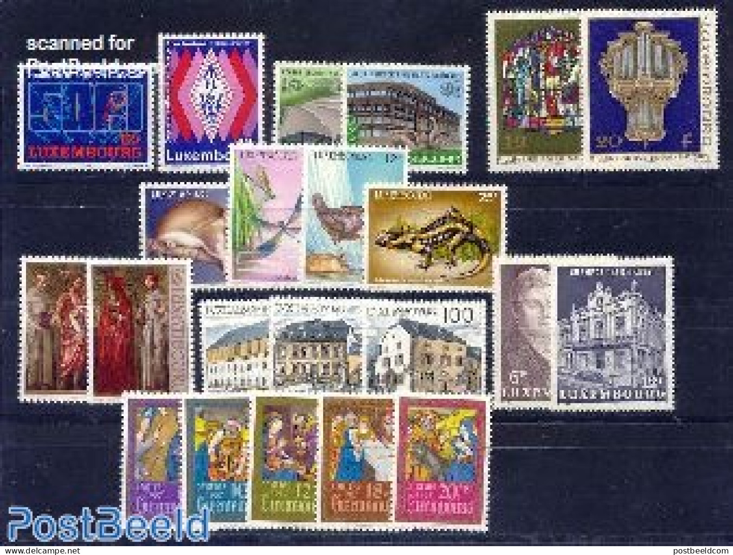 Luxemburg 1987 Yearset 1987, Complete, 22v, Mint NH, Various - Yearsets (by Country) - Ongebruikt