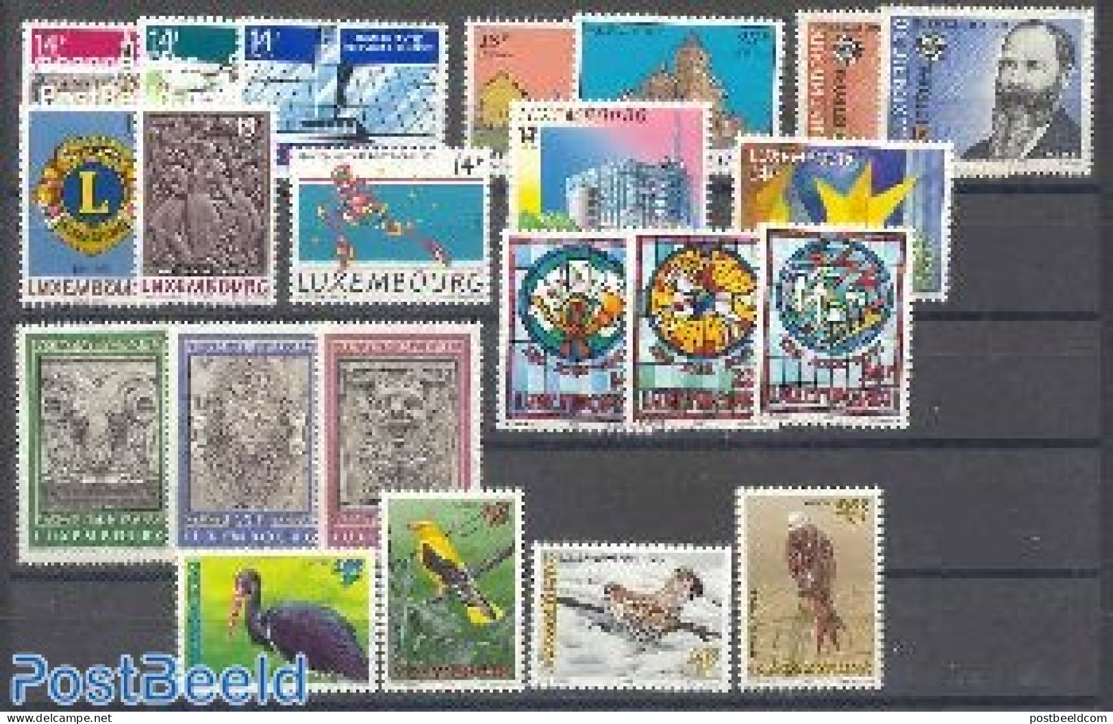 Luxemburg 1992 Yearset 1992, Complete, 22v, Mint NH, Various - Yearsets (by Country) - Neufs