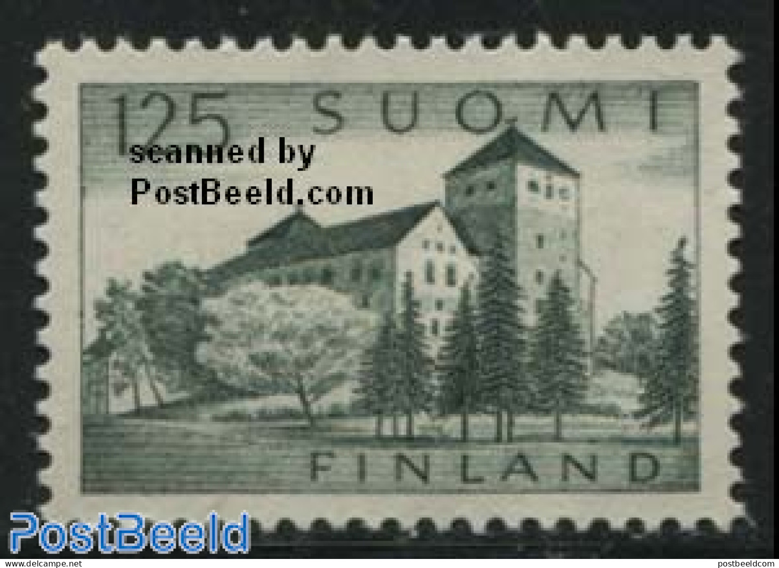 Finland 1961 Turku Castle 1v, Mint NH, Art - Castles & Fortifications - Ongebruikt