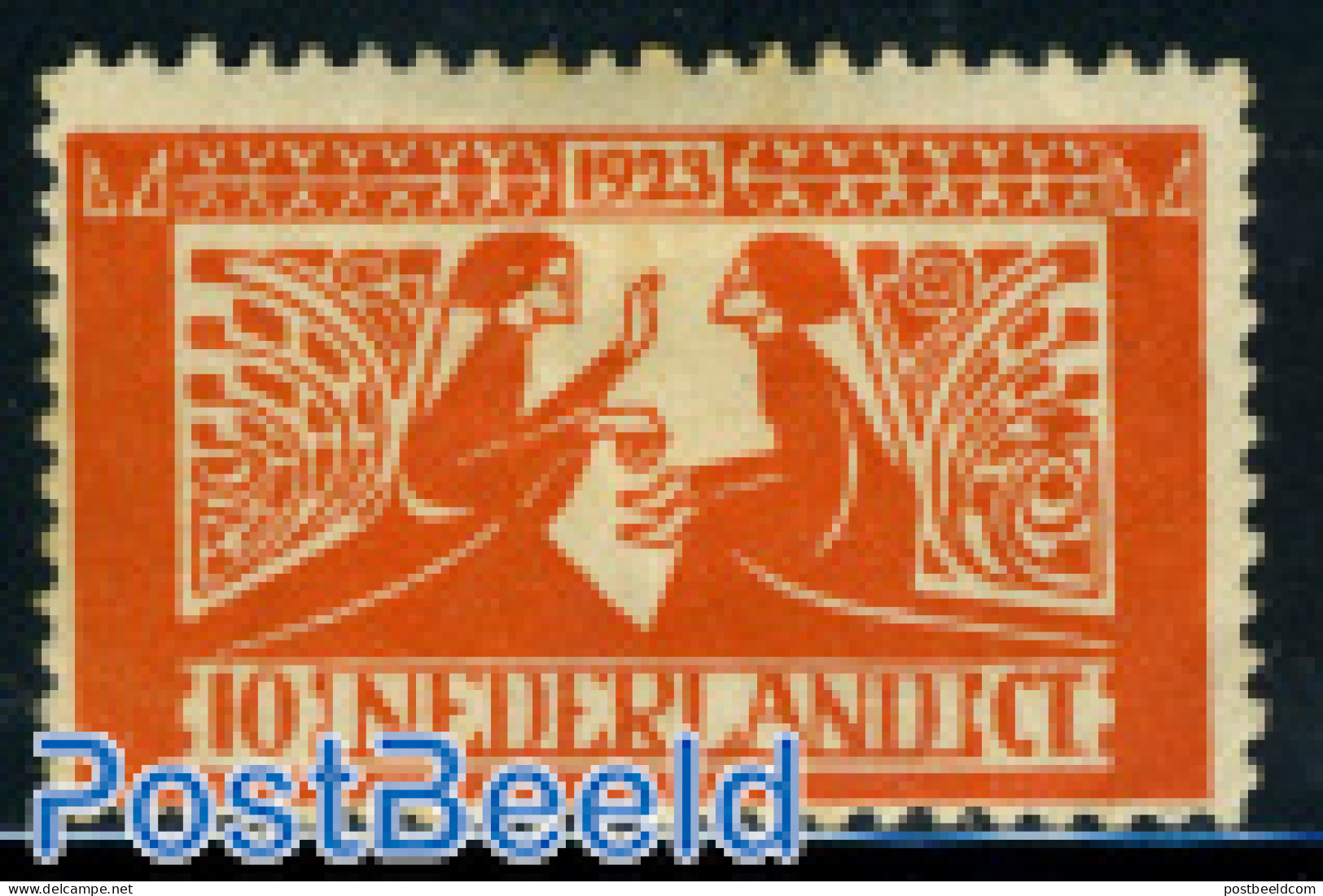 Netherlands 1923 10c, Toorop, Stamp Out Of Set, Mint NH, Art - Paintings - Neufs