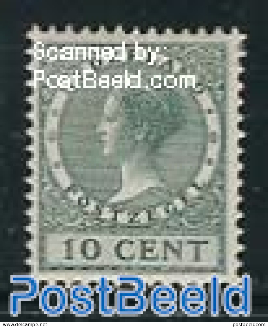 Netherlands 1924 10c, Stamp Out Of Set, Unused (hinged), Philately - Nuovi