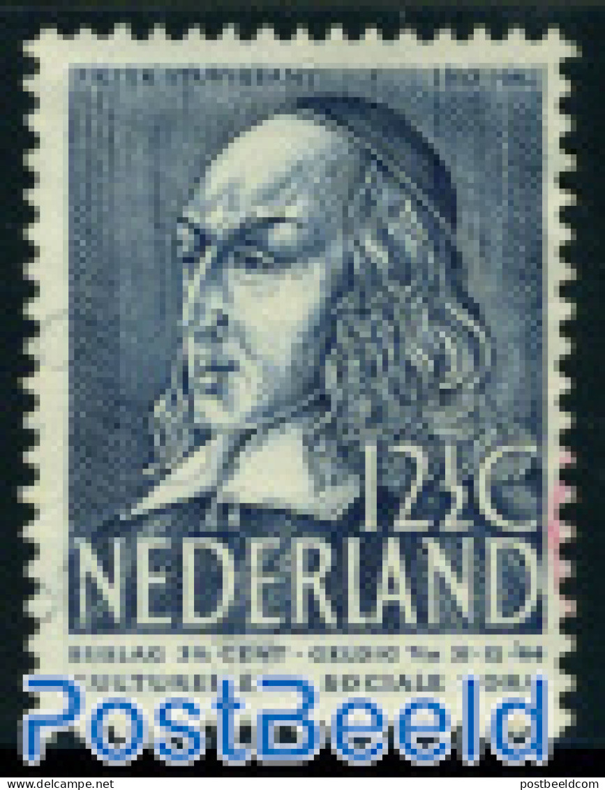Netherlands 1939 12.5+3.5c, Pieter Stuyvesant, Stamp Out Of Set, Mint NH, History - Politicians - Unused Stamps