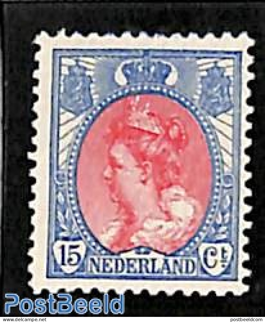 Netherlands 1899 15c, Stamp Out Of Set, Unused (hinged) - Ungebraucht