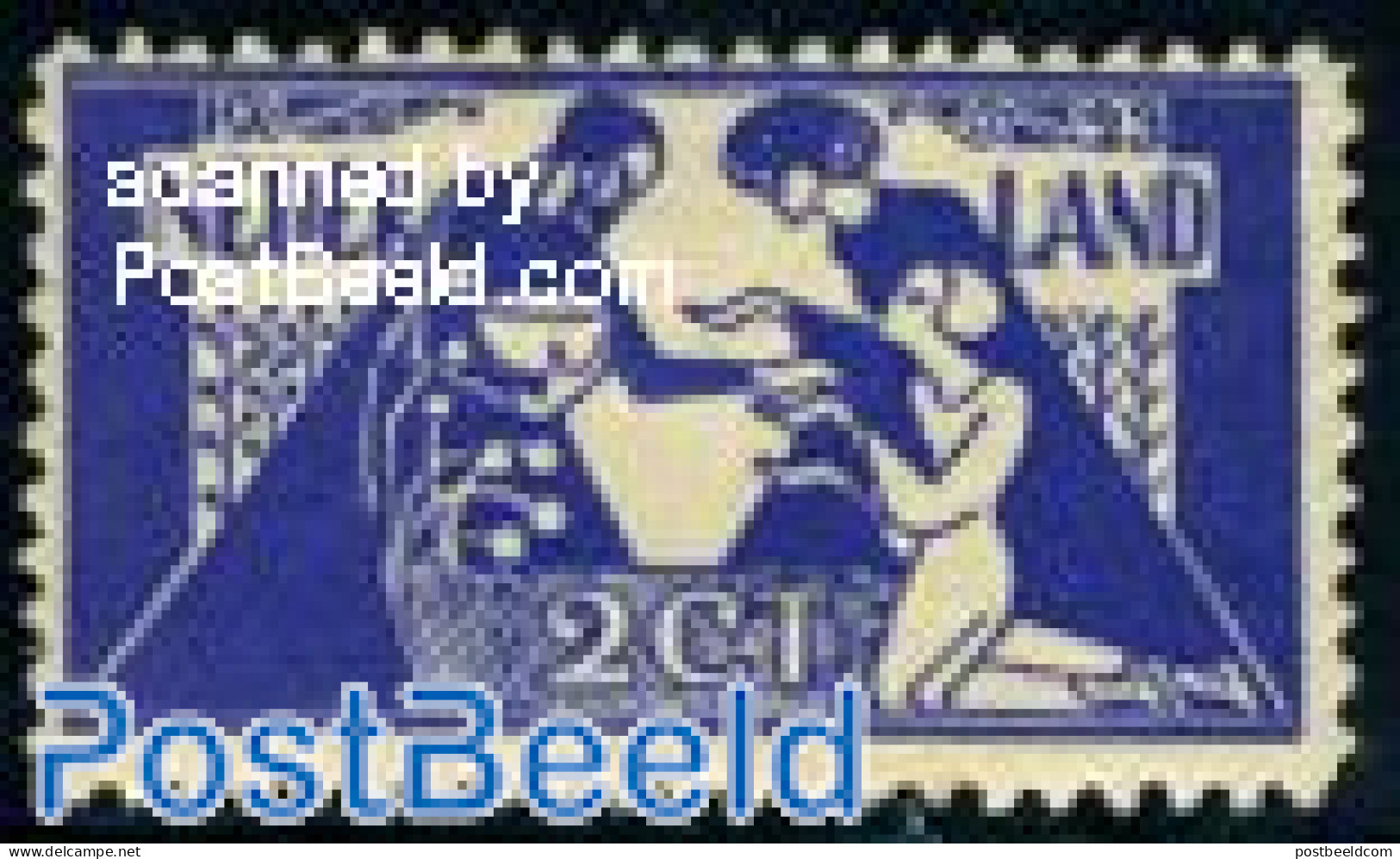 Netherlands 1923 2c, Toorop, Stamp Out Of Set, Unused (hinged), Art - Paintings - Unused Stamps