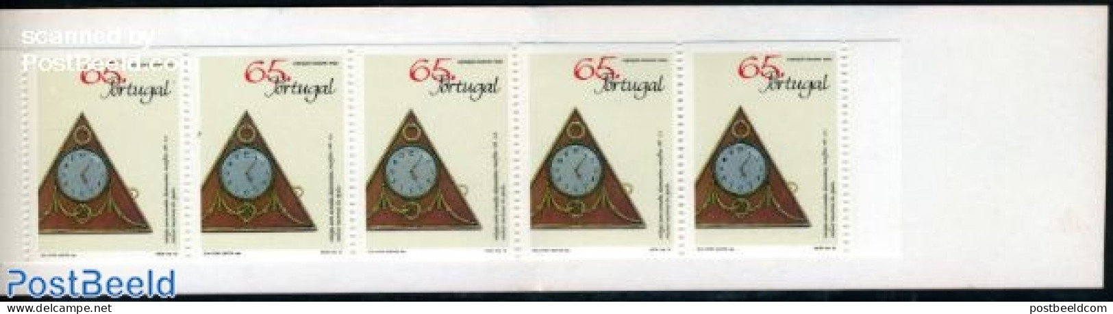 Portugal 1992 Royal Treasures Booklet, Mint NH, Science - Weights & Measures - Stamp Booklets - Art - Art & Antique Ob.. - Neufs