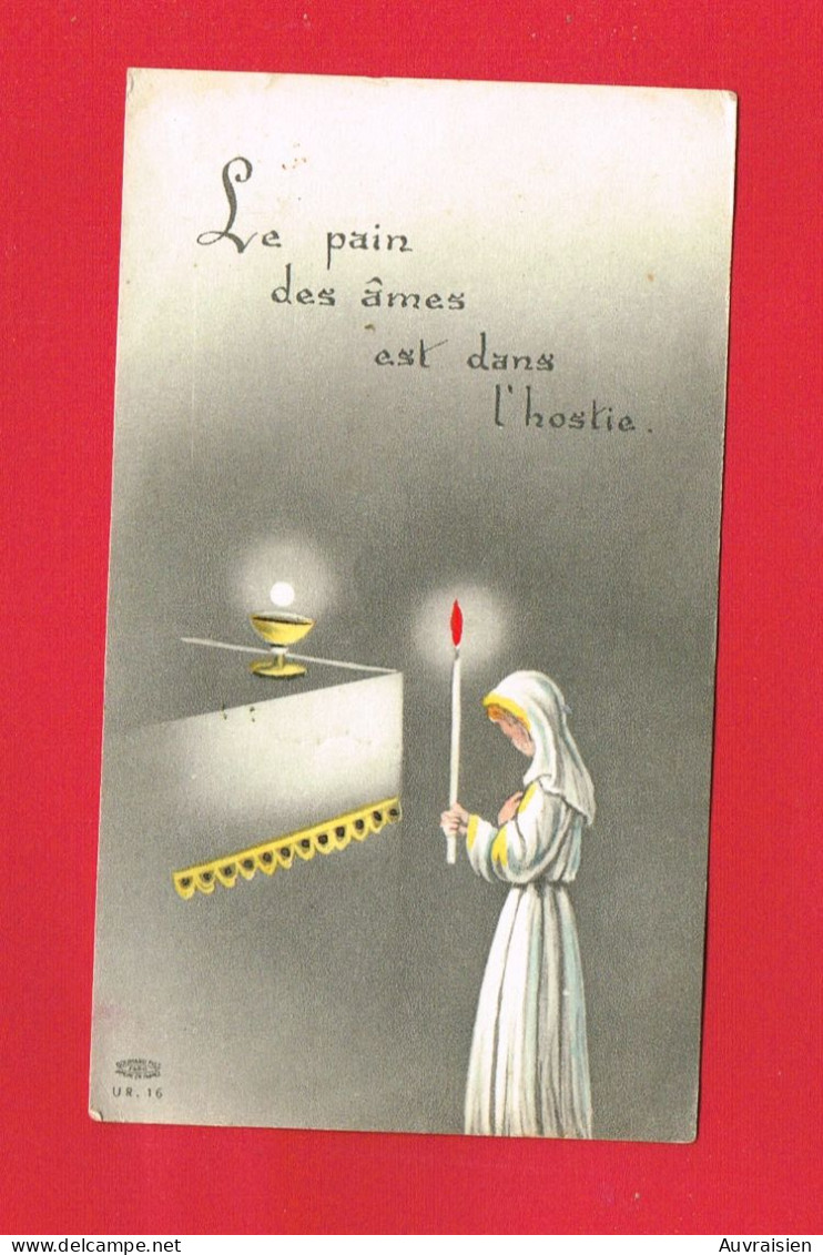 Image Pieuse ... Généalogie ... Communion De Eliane LESAGE Sainte Thérèse De CAEN Calvados - Communion