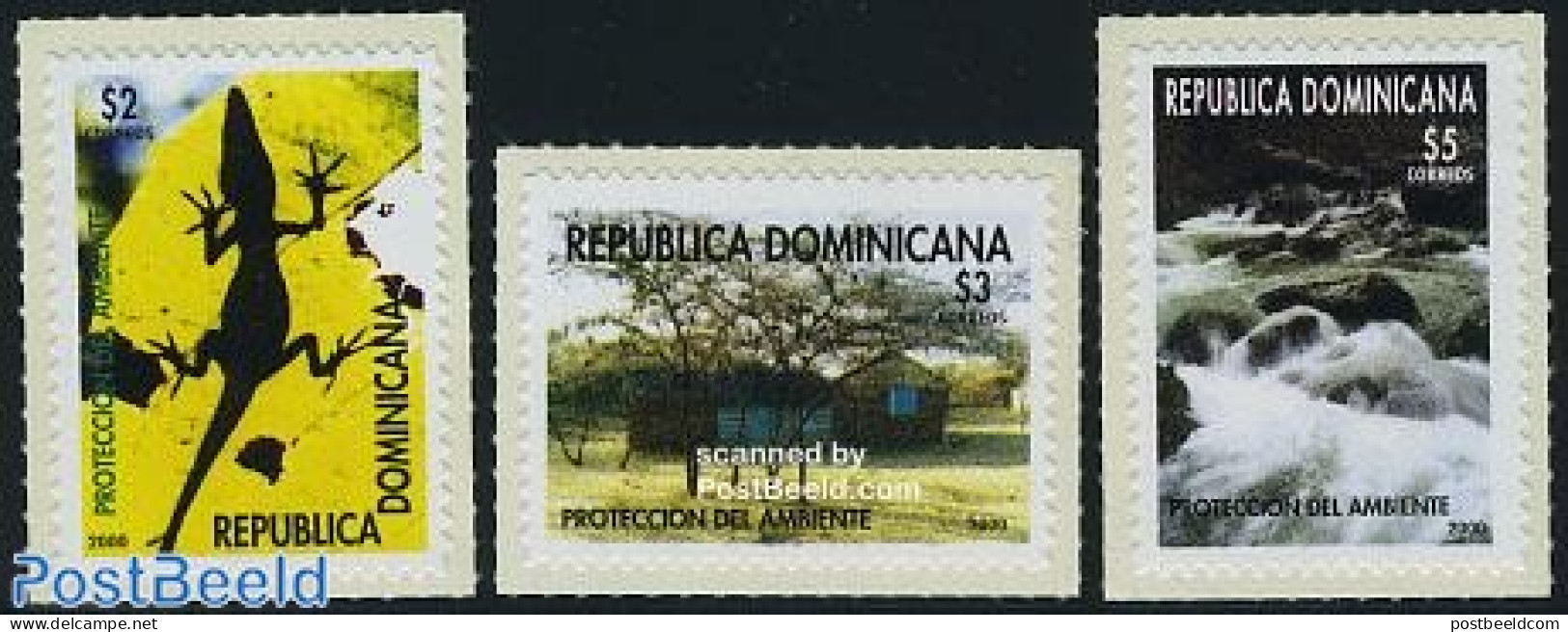 Dominican Republic 2000 Environment 3v, Mint NH, Nature - Sport - Environment - Mountains & Mountain Climbing - Milieubescherming & Klimaat