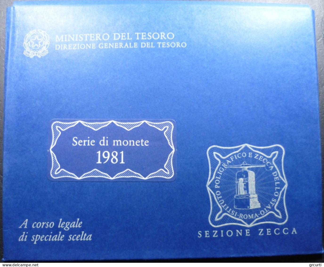 Italia - 1981 - Serie Divisionale - Set Fior Di Conio