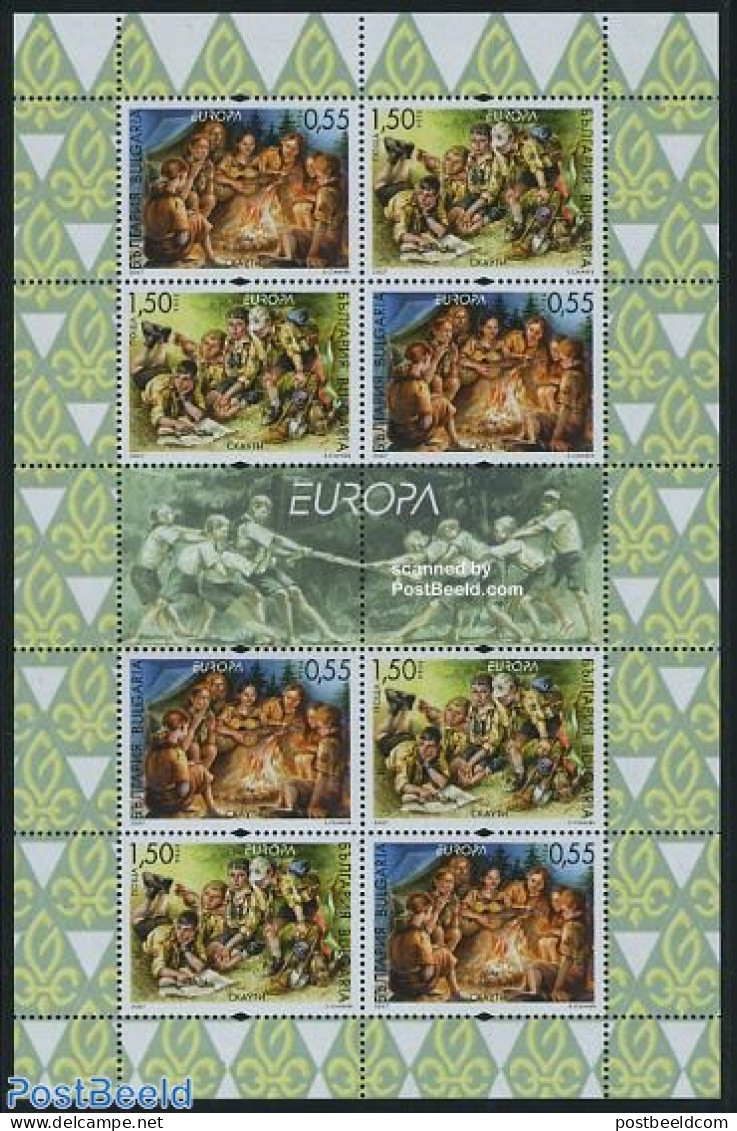 Bulgaria 2007 Europa, Scouting M/s, Mint NH, History - Sport - Europa (cept) - Scouting - Ungebraucht