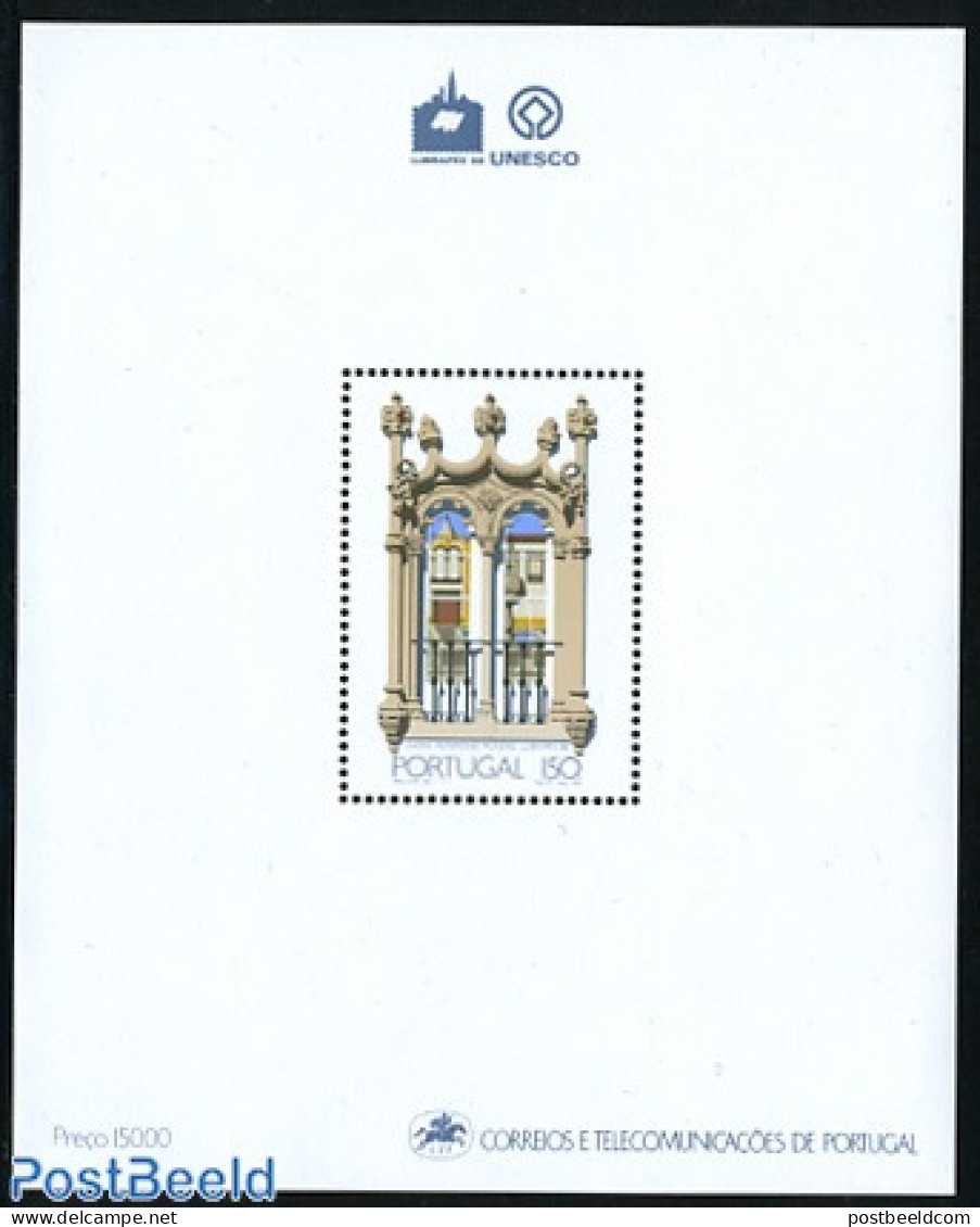 Portugal 1988 Lubrapex S/s, Mint NH, History - World Heritage - Philately - Ungebraucht