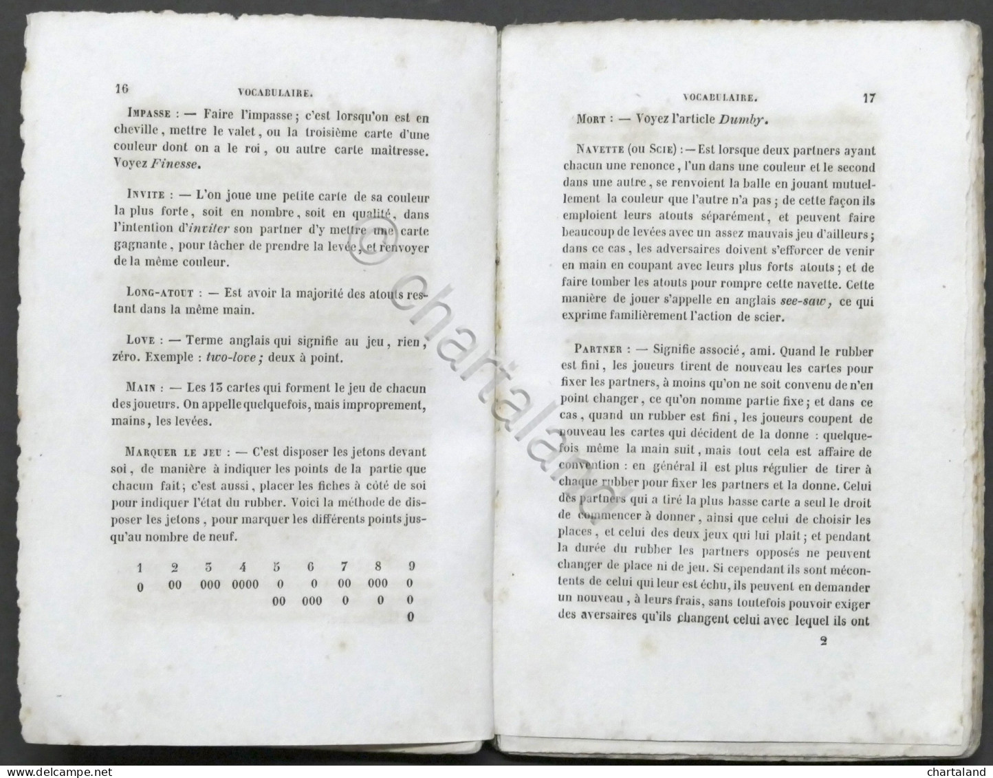 Le Jeu Du Whist - De Loi, Règles, Maximes Et Calcules De Ce Jeu - 1837 - Other & Unclassified