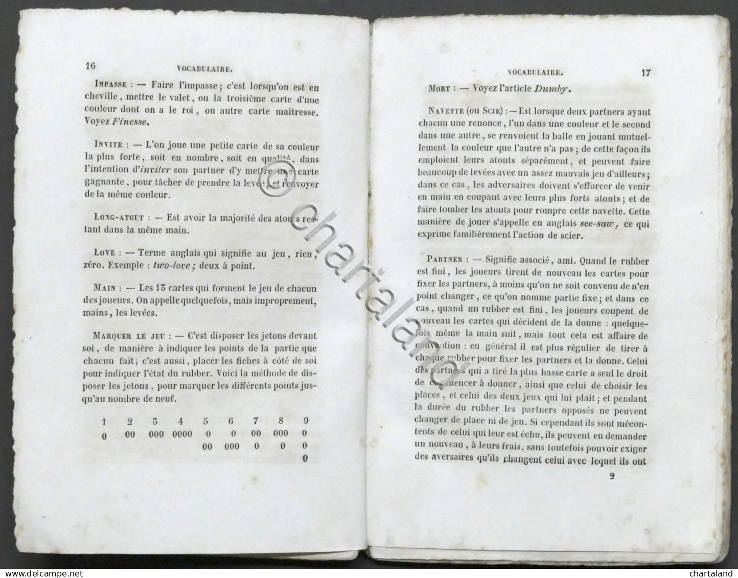 Le Jeu Du Whist - De Loi, Règles, Maximes Et Calcules De Ce Jeu - 1837 - Other & Unclassified