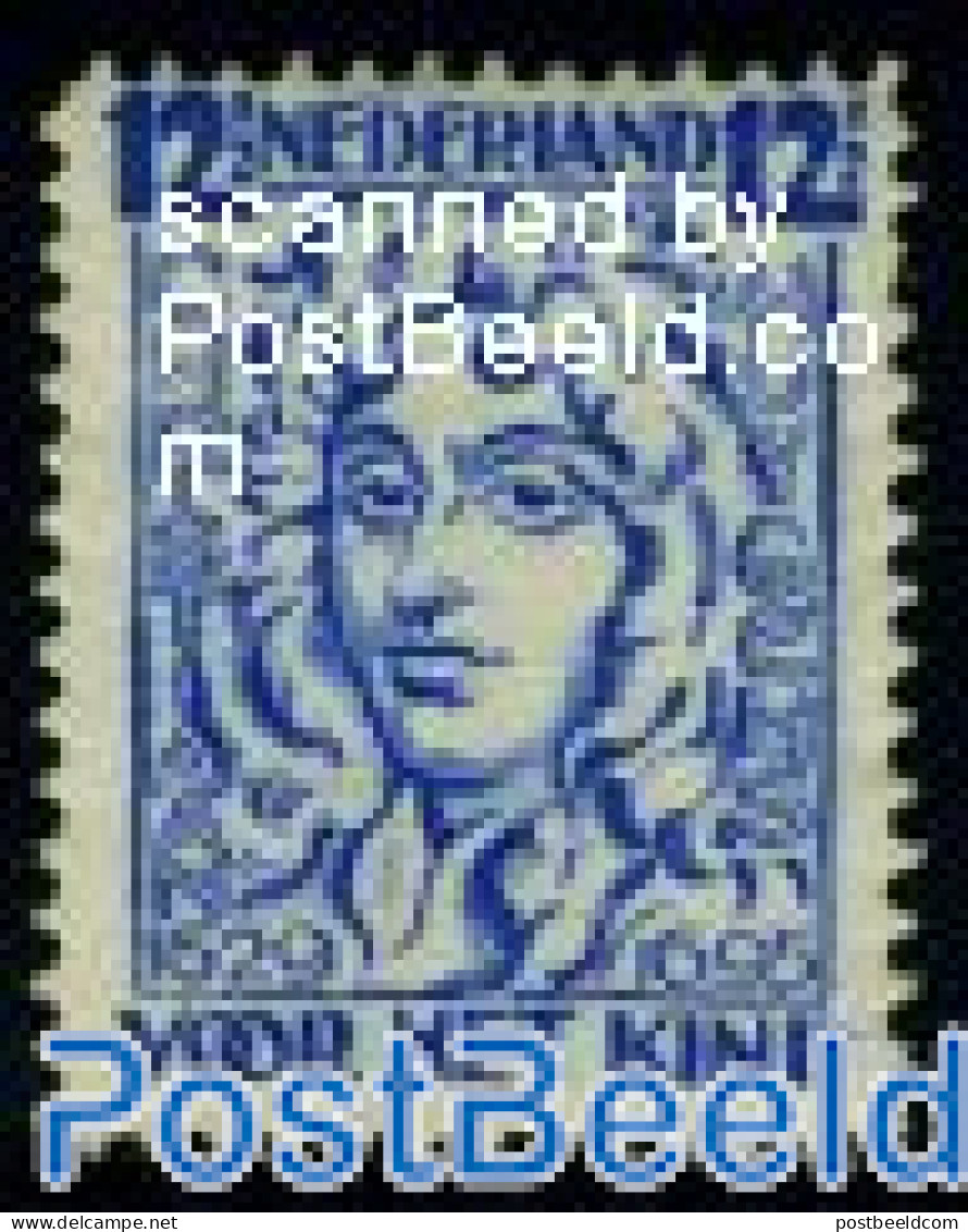 Netherlands 1928 12.5+3.5c, Chr. Huygens, Perf. 12, Unused (hinged), Science - Astronomy - Unused Stamps