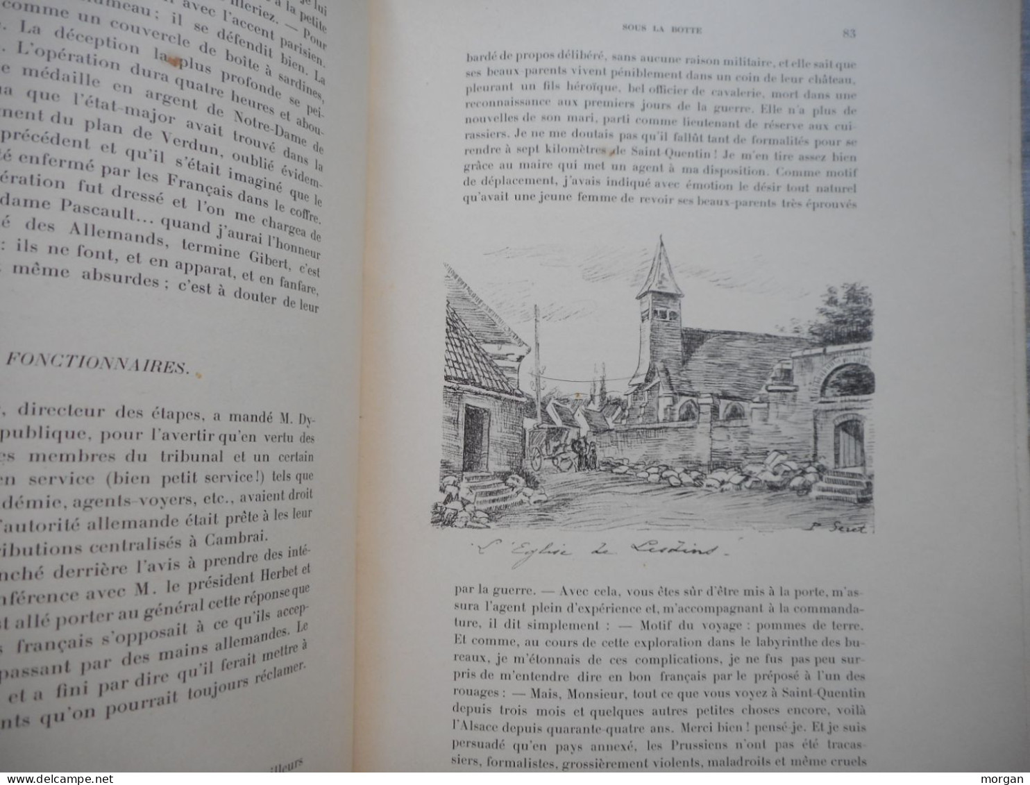 14-18, SOUS LA BOTTE, 2 VOL. SAINT QUENTIN PENDANT L'OCCUPATION ALLEMANDE, ELIE FLEURY, Illustrés, MILITARIA PICARDIE - Picardie - Nord-Pas-de-Calais