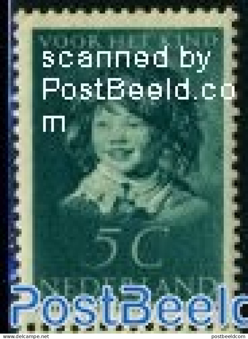 Netherlands 1937 5+3c, Stamp Out Of Set, Mint NH, Art - Paintings - Unused Stamps
