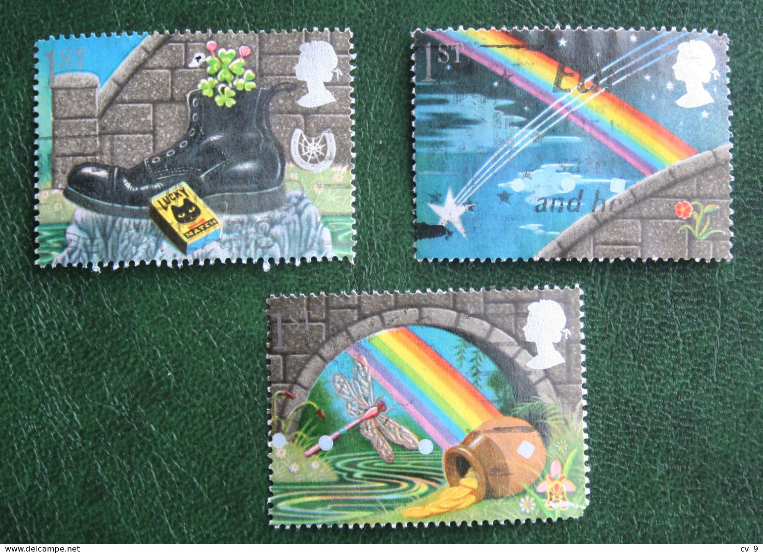 See Pictures Grussmarken Greetings Bird Rainbow 1991 Used Gebruikt Oblitere ENGLAND GRANDE-BRETAGNE GB GREAT BRITAIN - Used Stamps