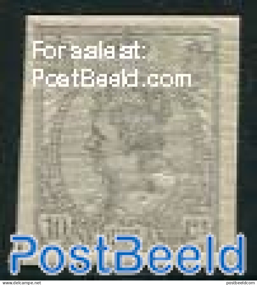 Netherlands 1923 10c, Grey, Imperforated, Stamp Out Of Set, Unused (hinged) - Nuovi