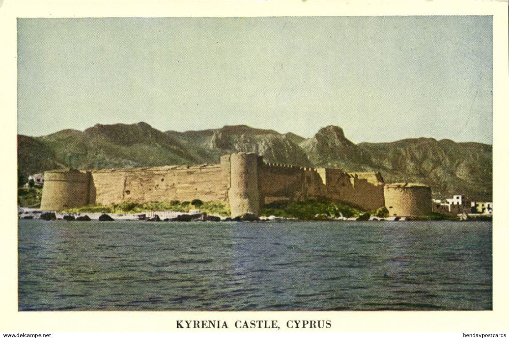 Cyprus, KYRENIA, Kyrenia Castle (1960s) H.C. Pandelides Postcard - Cyprus