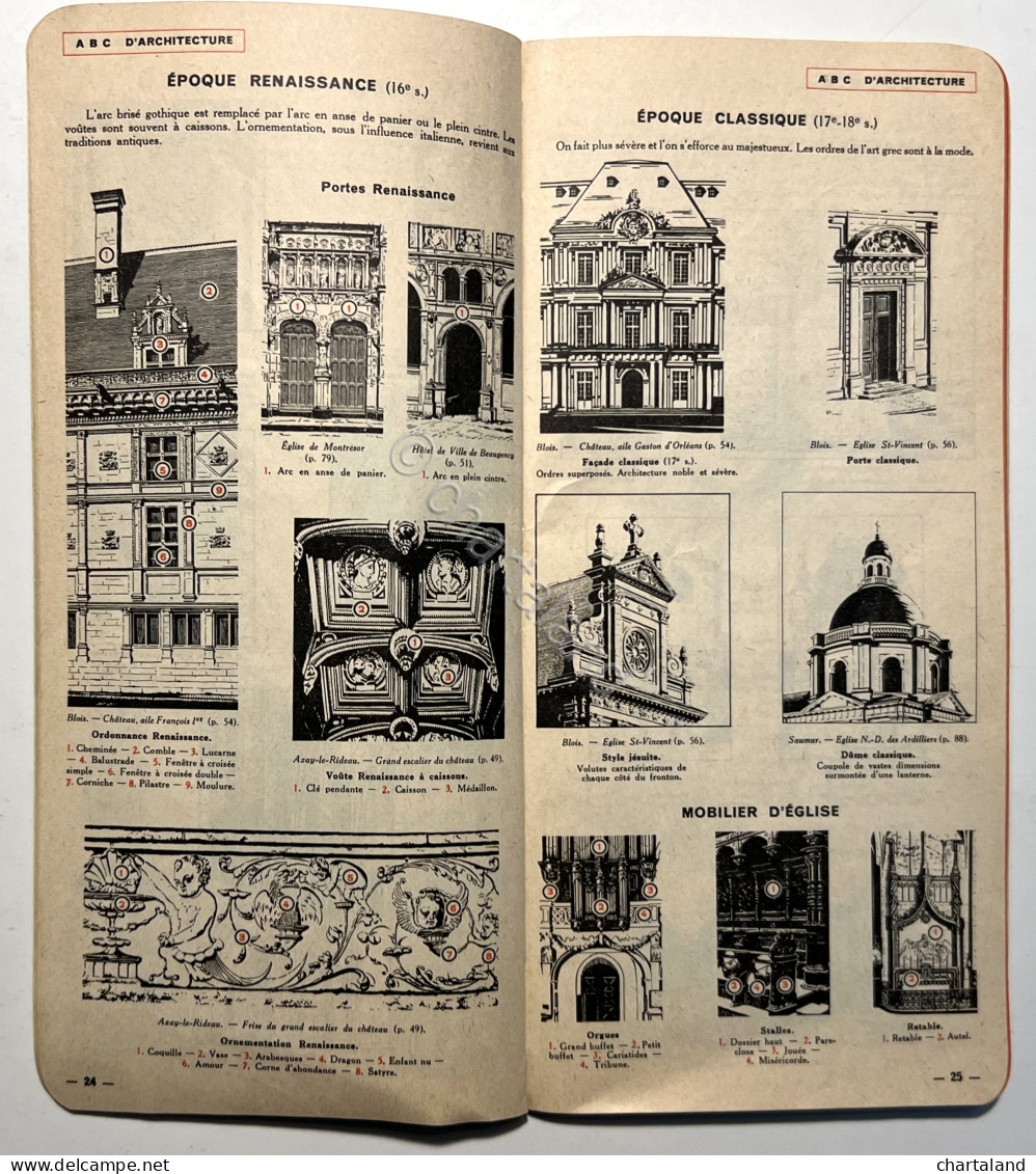 Guide Du Pneu Michelin - Chateaux De La Loire 1952-53 - Otros & Sin Clasificación