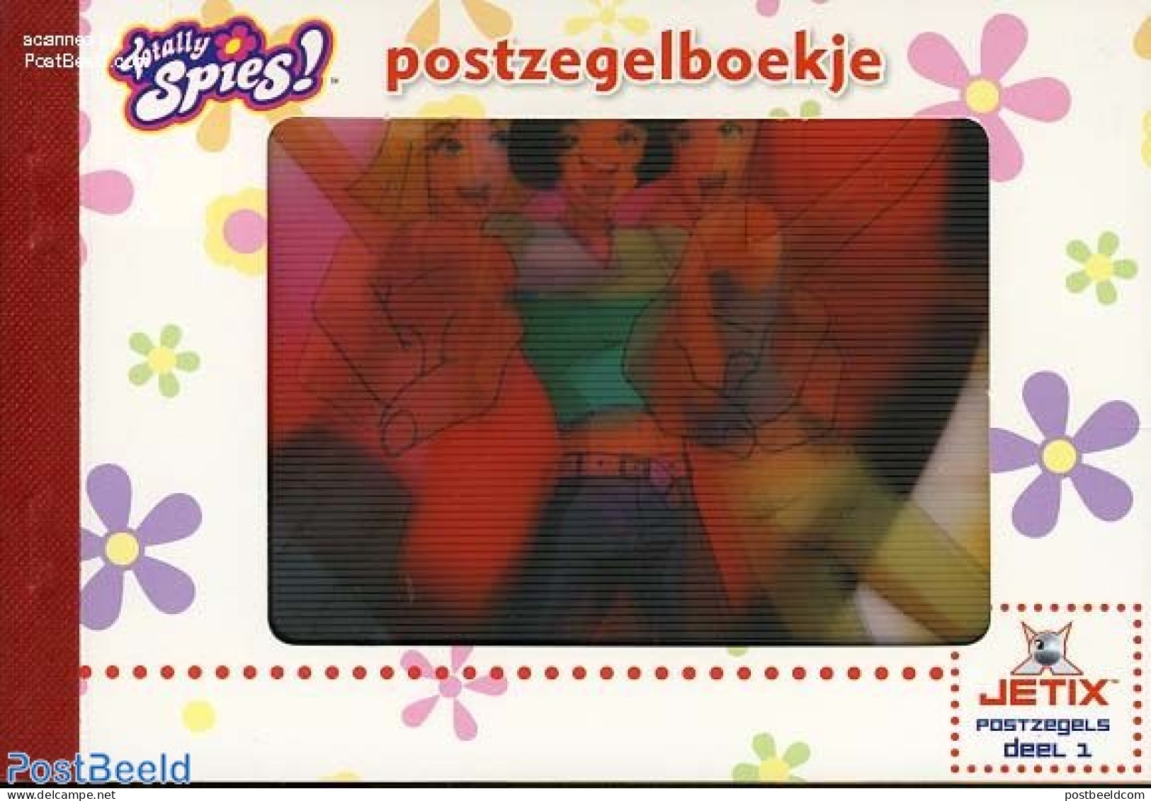 Netherlands - Personal Stamps TNT/PNL 2007 Jetix: Totally Spies, Prestige Booklet, Mint NH, Stamp Booklets - Art - Chi.. - Sin Clasificación