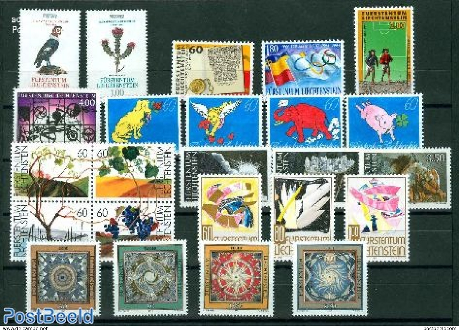 Liechtenstein 1994 Yearset 1994, Complete, 24v, Mint NH, Various - Yearsets (by Country) - Neufs