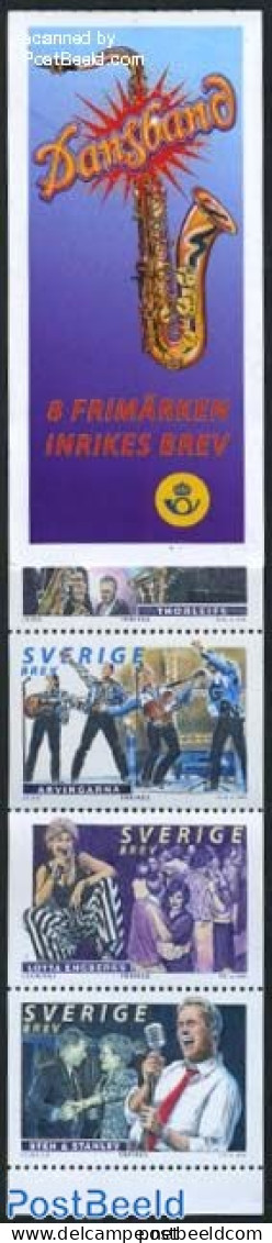 Sweden 1999 Music Booklet, Mint NH, Performance Art - Jazz Music - Music - Popular Music - Stamp Booklets - Nuevos