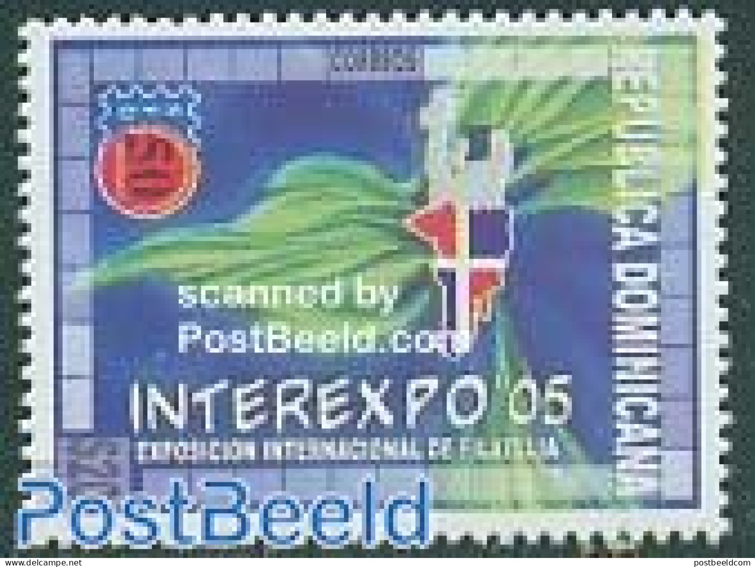 Dominican Republic 2005 Interexpo 05 1v, Mint NH, Various - Maps - Géographie
